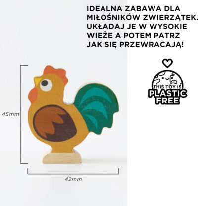Le Toy Van Drewniane figurki- zwierzątka wiejskie - obrazek 4