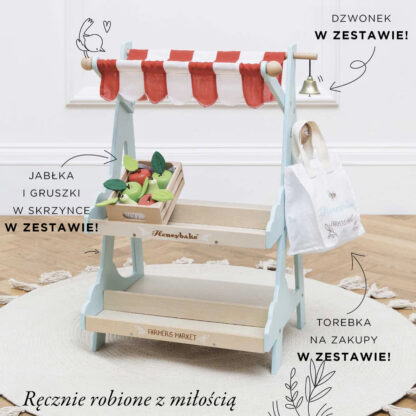 Le Toy Van Drewniany stragan - obrazek 3