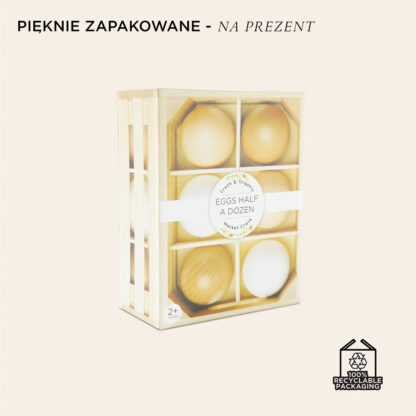 Le Toy Van Drewniane jajka w skrzynce - obrazek 6