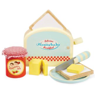 Le Toy Van Drewniany toster zestaw