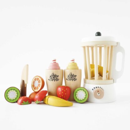 Le Toy Van Drewniany blender + zestaw owoców Fruit & Smooth - obrazek 3