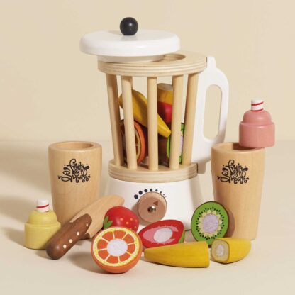 Le Toy Van Drewniany blender + zestaw owoców Fruit & Smooth - obrazek 7
