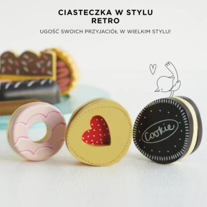 Le Toy Van Drewniane ciasteczka zestaw - obrazek 4