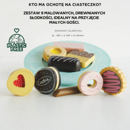 Le Toy Van Drewniane ciasteczka zestaw - obrazek 6