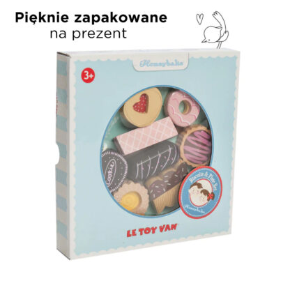 Le Toy Van Drewniane ciasteczka zestaw - obrazek 7
