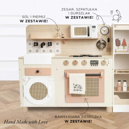 Le Toy Van Duża drewniana kuchnia dla dzieci - obrazek 3
