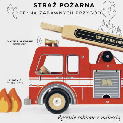Le Toy Van Drewniany wóz strażacki - obrazek 5