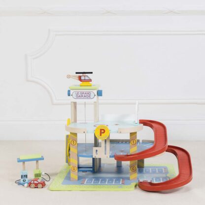 Le Toy Van Drewniany garaż wielopoziomowy Le Grand Garage - obrazek 4