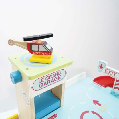 Le Toy Van Drewniany garaż wielopoziomowy Le Grand Garage - obrazek 6