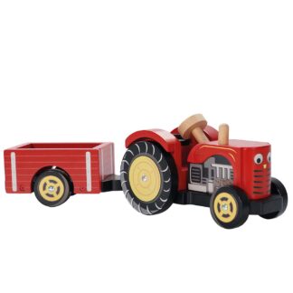 Le Toy Van Drewniany traktor Bertiego