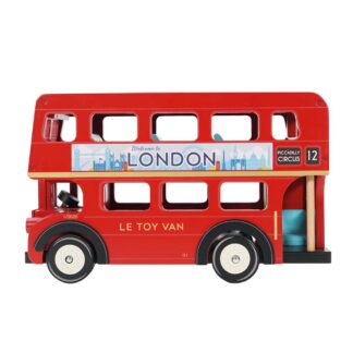 Le Toy Van Drewniany piętrowy autobus Londyn