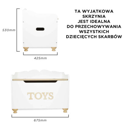 Le Toy Van Drewniana skrzynia na zabawki dla dzieci - obrazek 7