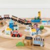 Le Toy Van Drewniana kolejka Royal Express zestaw 180 elementów - obrazek 6