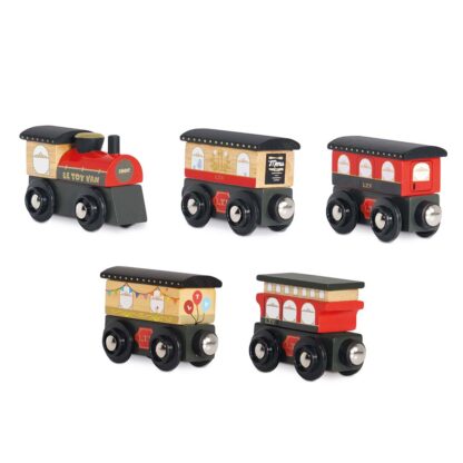 Le Toy Van Drewniany pociąg Royal Express zestaw z wagonami