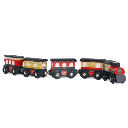 Le Toy Van Drewniany pociąg Royal Express zestaw z wagonami - obrazek 5