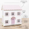 Le Toy Van Drewniany domek dla lalek Sophie - obrazek 3