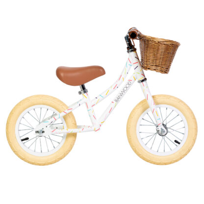 Banwood FIRST GO! Rowerek biegowy Marest Allegra white - obrazek 2