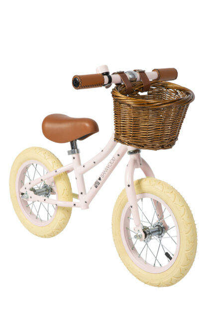 Banwood FIRST GO! Rowerek biegowy bonton pink