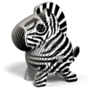Eugy Zebra Eko Układanka 3D - obrazek 8