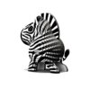 Eugy Zebra Eko Układanka 3D - obrazek 6