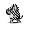 Eugy Zebra Eko Układanka 3D - obrazek 5