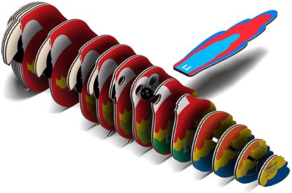 Eugy Papuga Eko Układanka 3D - obrazek 3