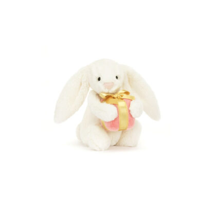 Jellycat Wesoły Króliczek z Prezentem 18 cm