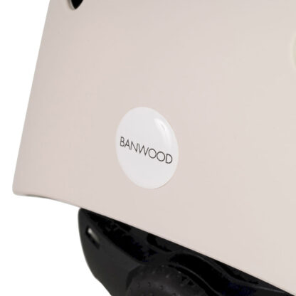 Banwood Dziecięcy eco kask rowerowy Ivory - obrazek 3