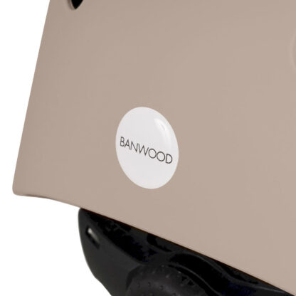 Banwood Dziecięcy eco kask rowerowy Sand - obrazek 3