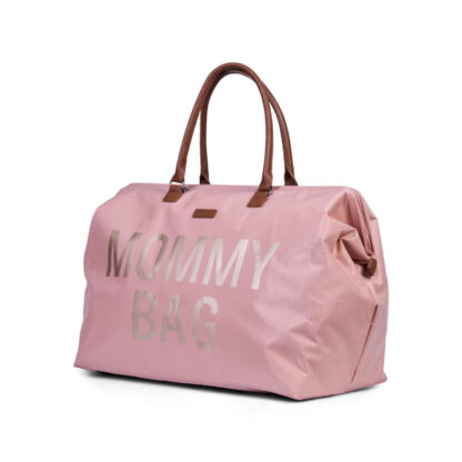 Childhome Torba Mommy Bag Różowa - obrazek 3