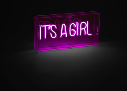 Childhome Lampka Neon It's A Girl - obrazek 3