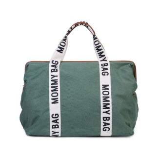 Childhome Torba Mommy Bag Signature Zielona