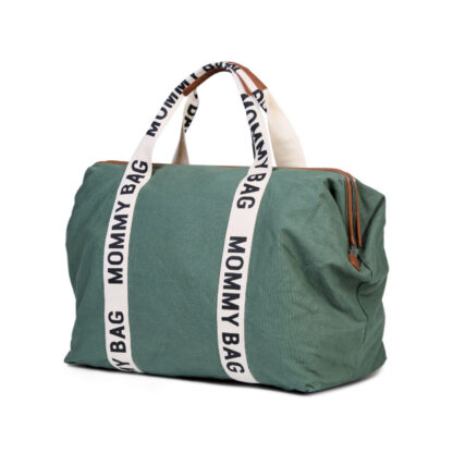 Childhome Torba Mommy Bag Signature Zielona - obrazek 3