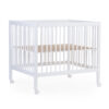 Childhome Drewniany Kojec 95 x 75 cm White