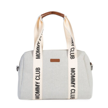 Childhome Torba do wózka Mommy Club Signature Off White - obrazek 3