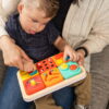 Fat Brain Toys PlayTab Sensoryczne Kwadraty Zestaw 2 z Biało-Czarnymi Kuleczkami - obrazek 9