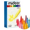Mideer Markery akrylowe z okrągłą końcówką (12 kolorów)
