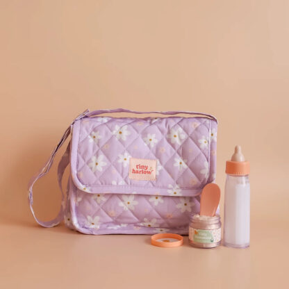 Tiny Harlow Torba z akcesoriami dla lalek Lilac Daisy