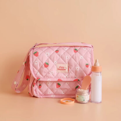 Tiny Harlow Torba z akcesoriami dla lalek Strawberry Picnic