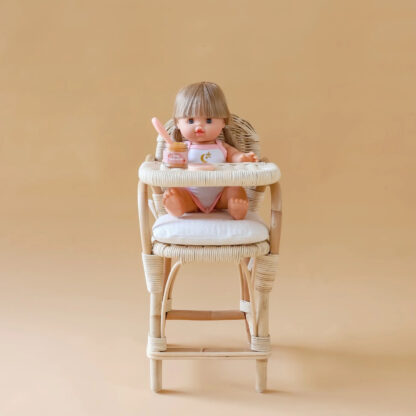Tiny Harlow Zestaw Tiny Tummies Słoiczek i Łyżeczka, Brzoskwinia - obrazek 4