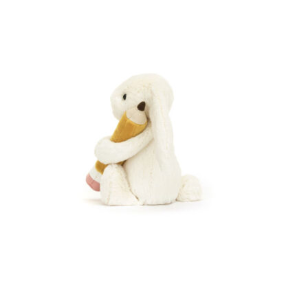 Jellycat Wesoły Króliczek z Ołówkiem 18 cm - obrazek 3