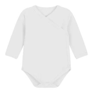 Roe & Joe Body kopertowe White z bawełny organicznej