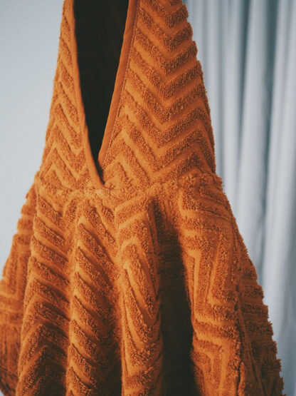 Filibabba Poncho Zigzag Rust - obrazek 4