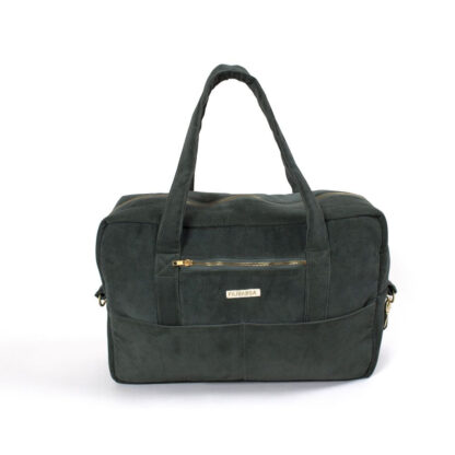 Filibabba Torba dla mamy Sztruks Pine Green - obrazek 3