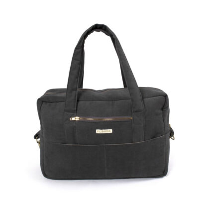 Filibabba Torba dla mamy Sztruks Stone Grey - obrazek 3