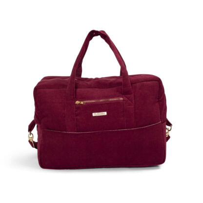Filibabba Torba dla mamy Sztruks Deeply Red - obrazek 3