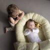Filibabba Gniazdko niemowlęce Cosmos daydream Pale banana - obrazek 6