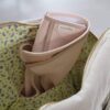 Filibabba Śliniak wiązany 2 szt. Peach-Blush - obrazek 6