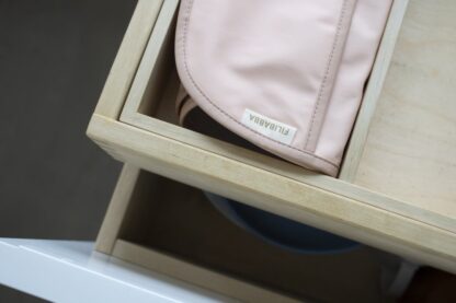 Filibabba Śliniak wiązany 2 szt. Peach-Blush - obrazek 7