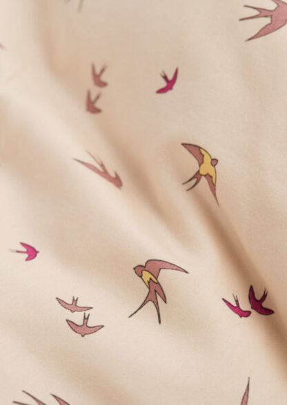 Filibabba Zestaw pościelowy 2 el. Baby Dancing swallow Rose - obrazek 3